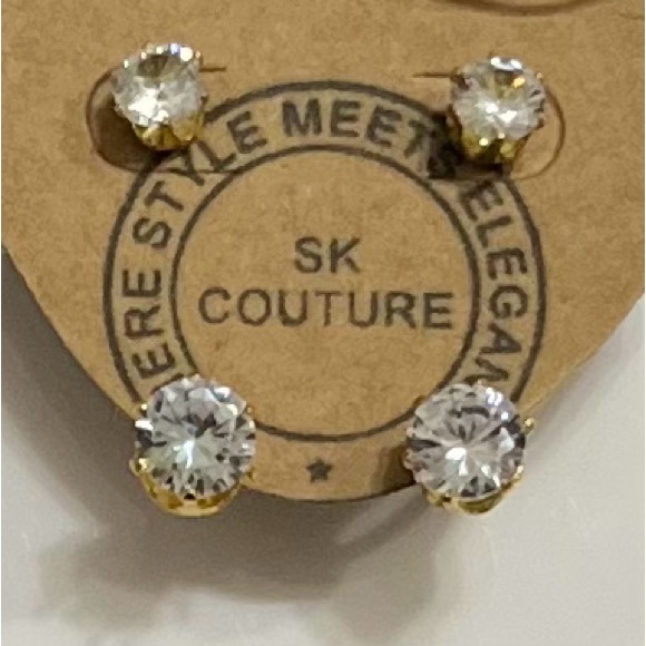 Two in one Earring-stud and loop - Picture 4 of 4